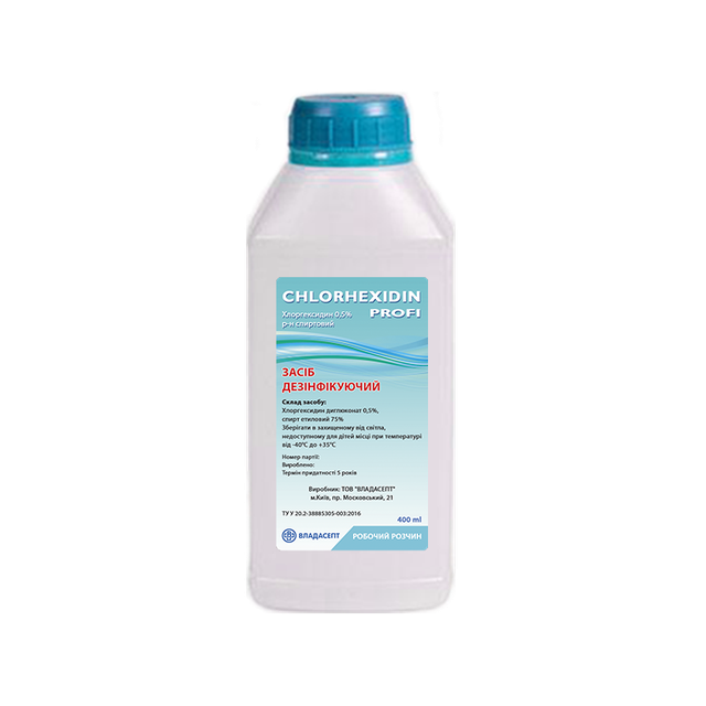 Антисептик «СHLORHEXIDIN 0,5% profi», флакон, 400 мл